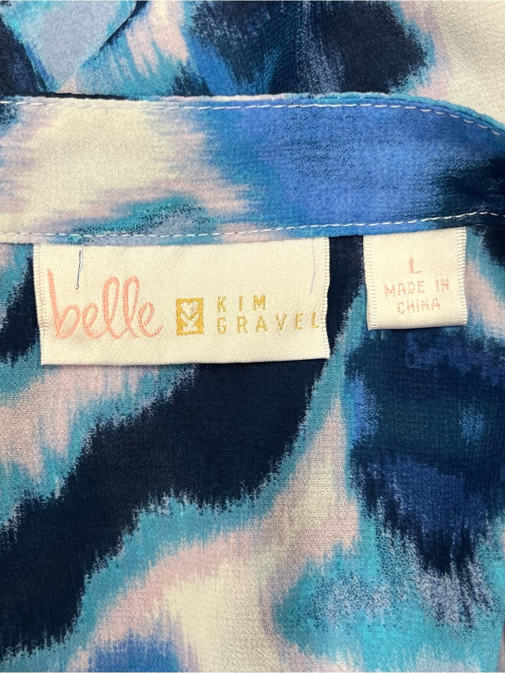 Belle by Kim Gravel blouse size large - Picture 6 of 8